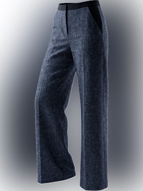 10 Crosby Derek Lam Pants - Derek Lam 10 Crosby Linen Silk Pants Women's Size 4 Wide Leg Made in USA